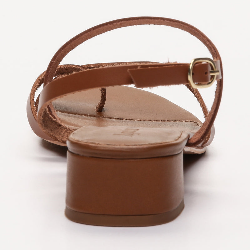 Apolina - Sandalias Tacón Serena - Marrón