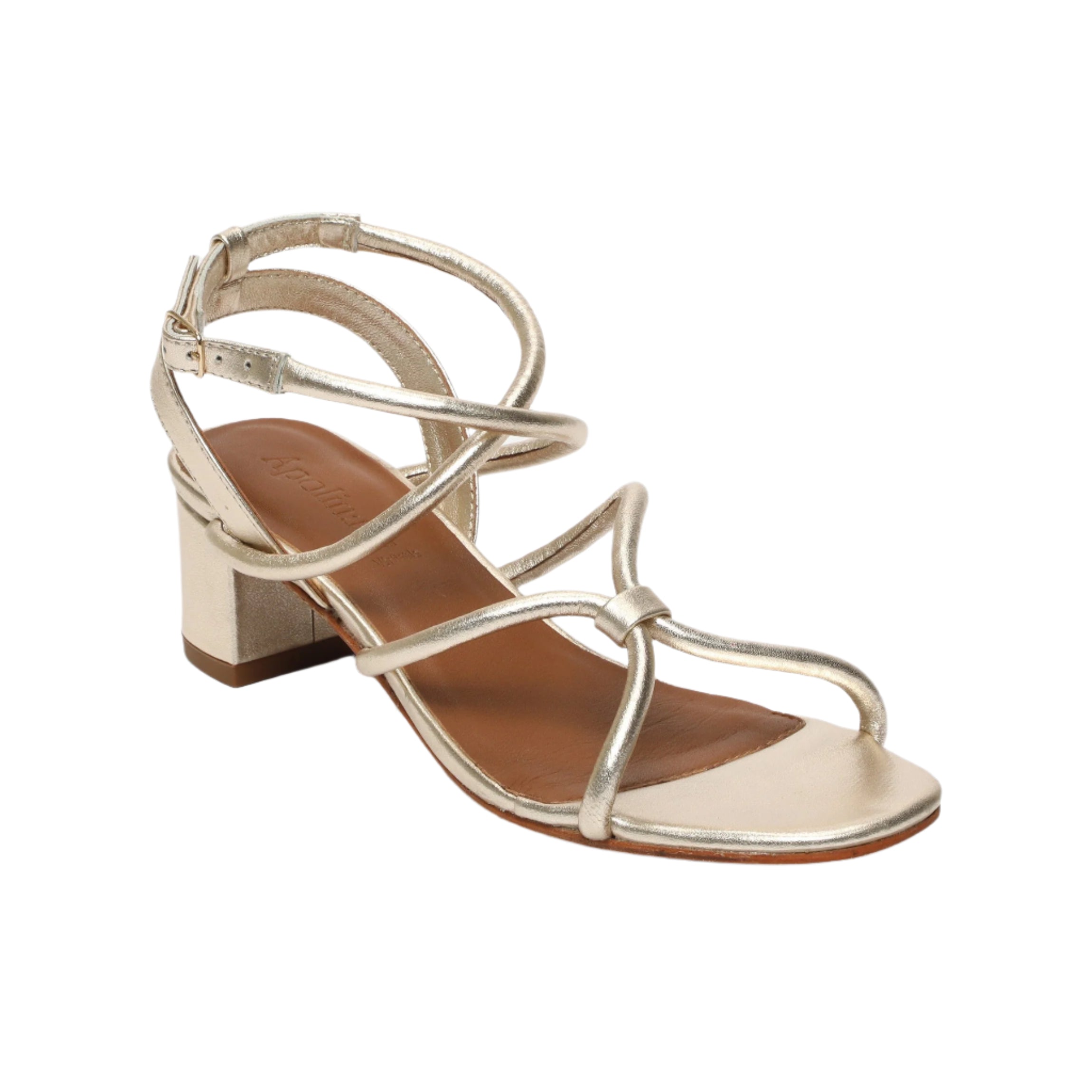 Apolina - Samara Heeled Sandals - Gold