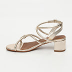 Apolina - Samara Heeled Sandals - Gold