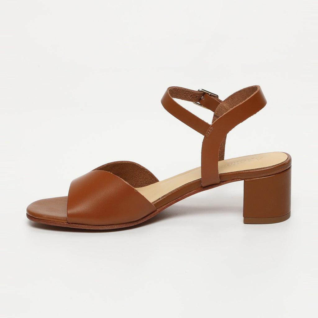 Apolina - Sandales A Talon Sasha - Marron