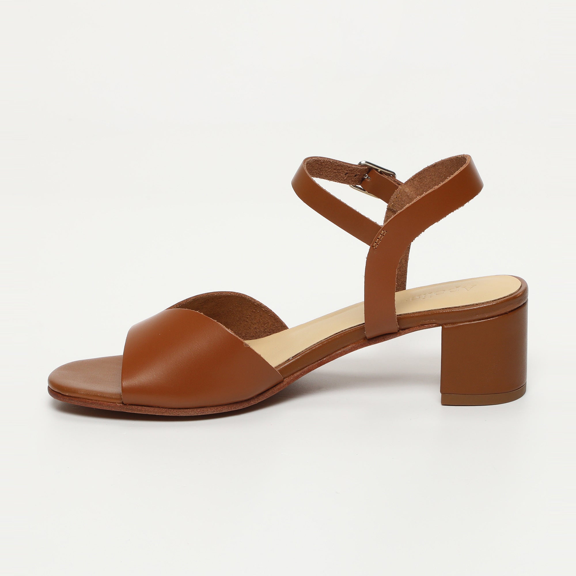 Apolina - Sandales A Talon Sasha - Marron