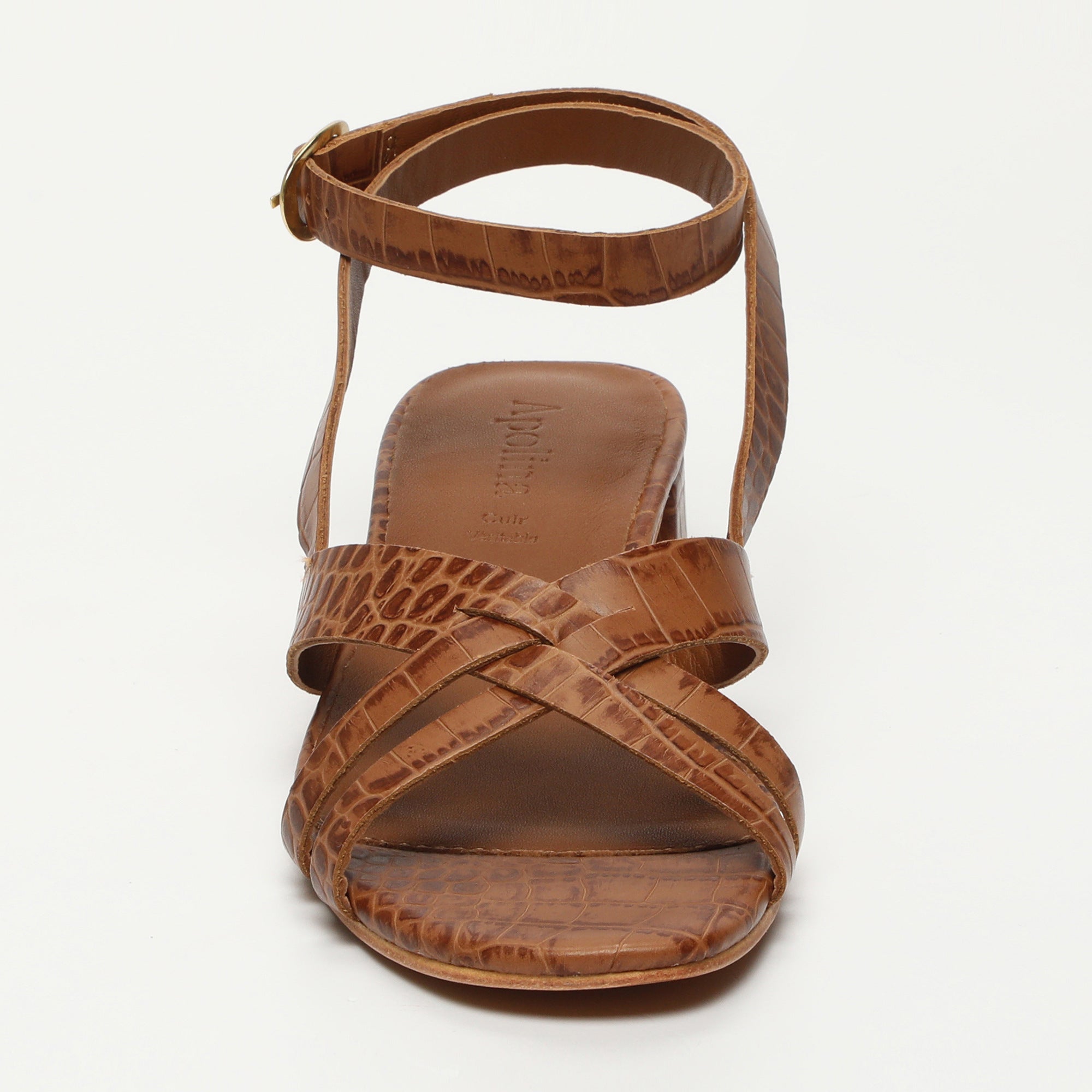 Apolina - Sandalias de tacón Salem - Marrón