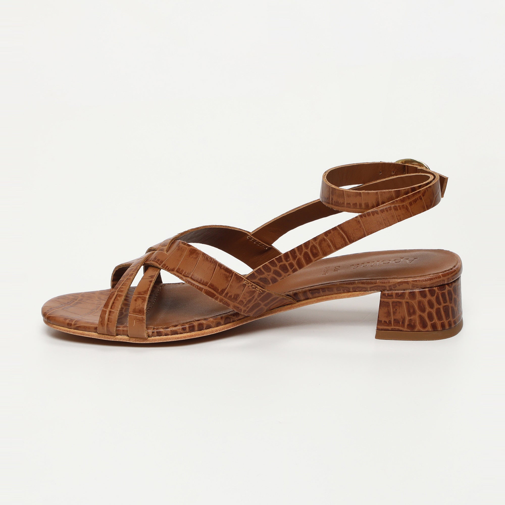 Apolina - Sandalias de tacón Salem - Marrón