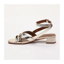 Sandales À Talons - Salem - Light Gold Croco