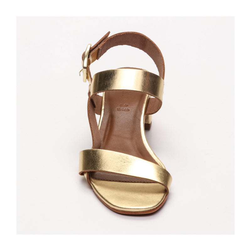 Sandales À Talons - Mia - Dark Gold