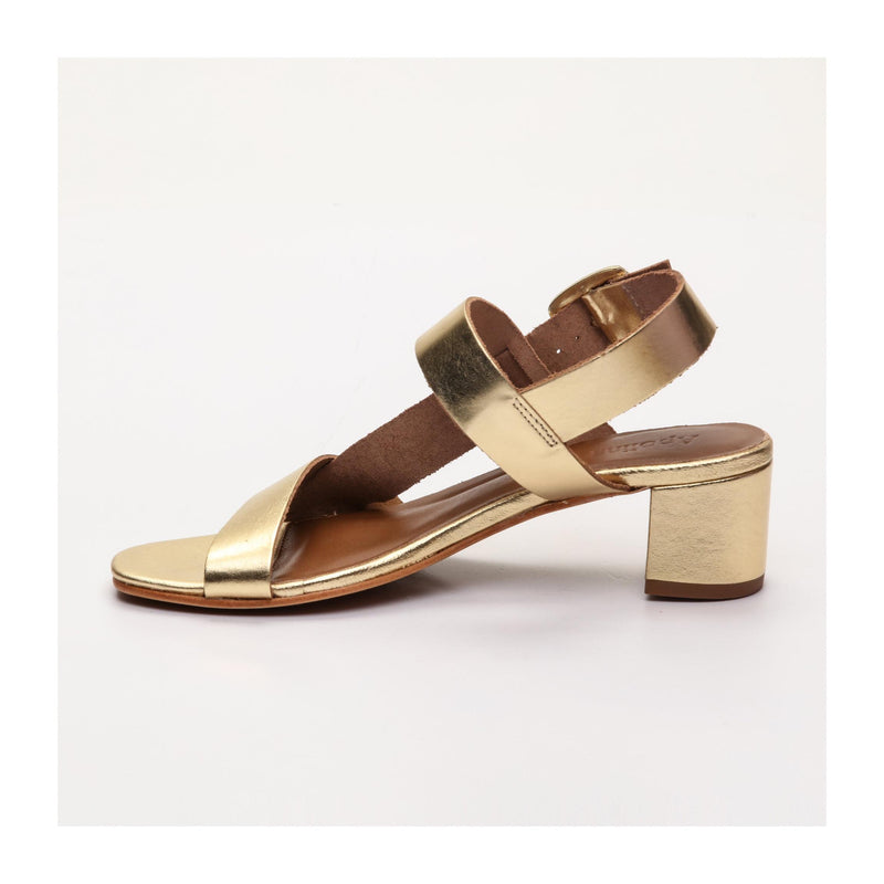 Sandales À Talons - Mia - Dark Gold