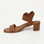 Apolina - Mary Heeled Sandals - Brown