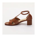 Sandalias de tacón Molly - Marrón