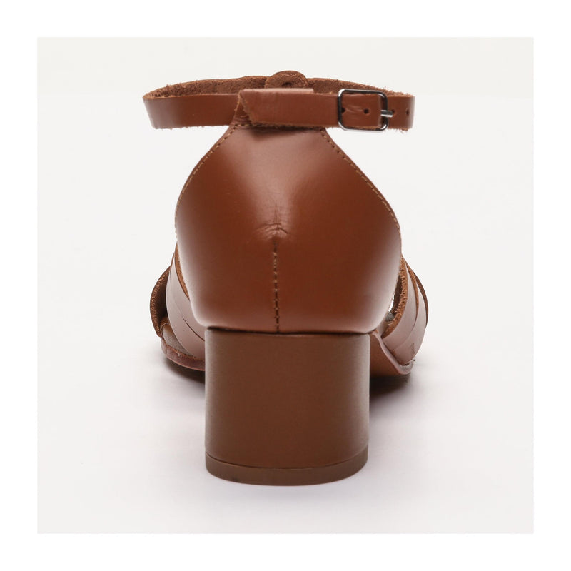Sandalias de tacón Molly - Marrón