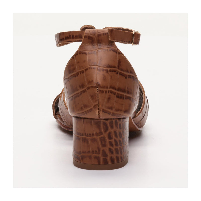 Molly Heeled Sandals - Brown