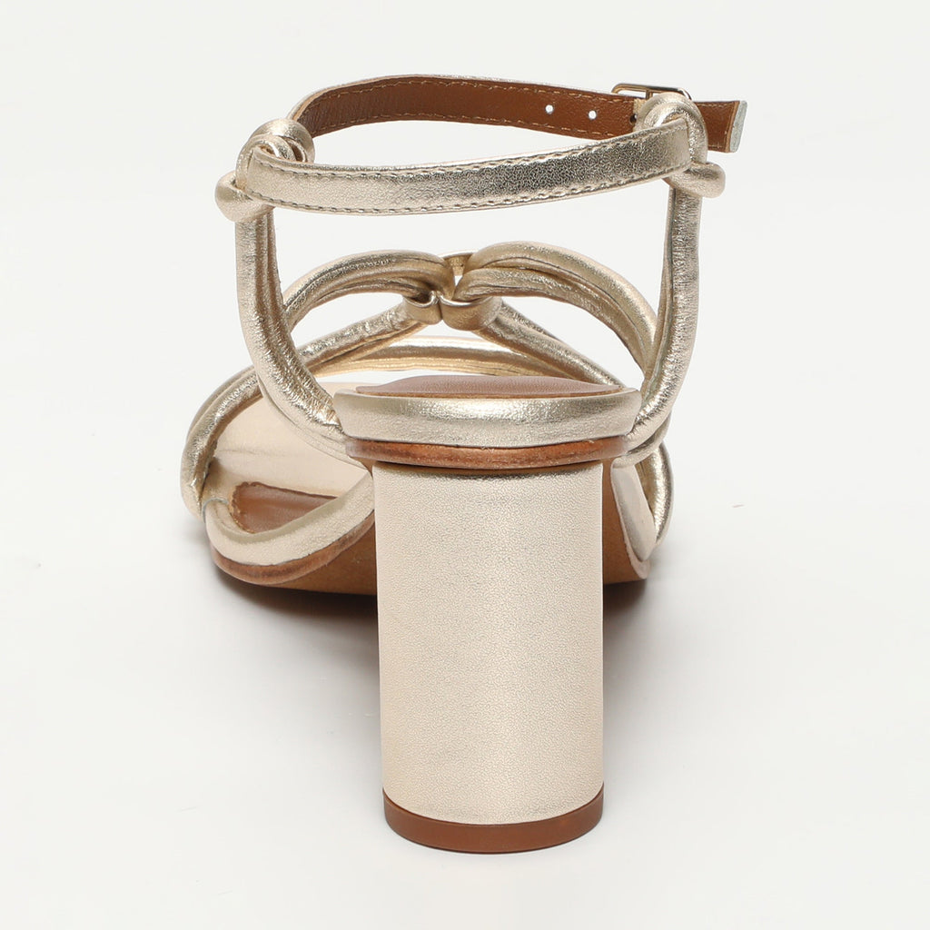 Apolina - Melissa Heeled Sandals - Gold