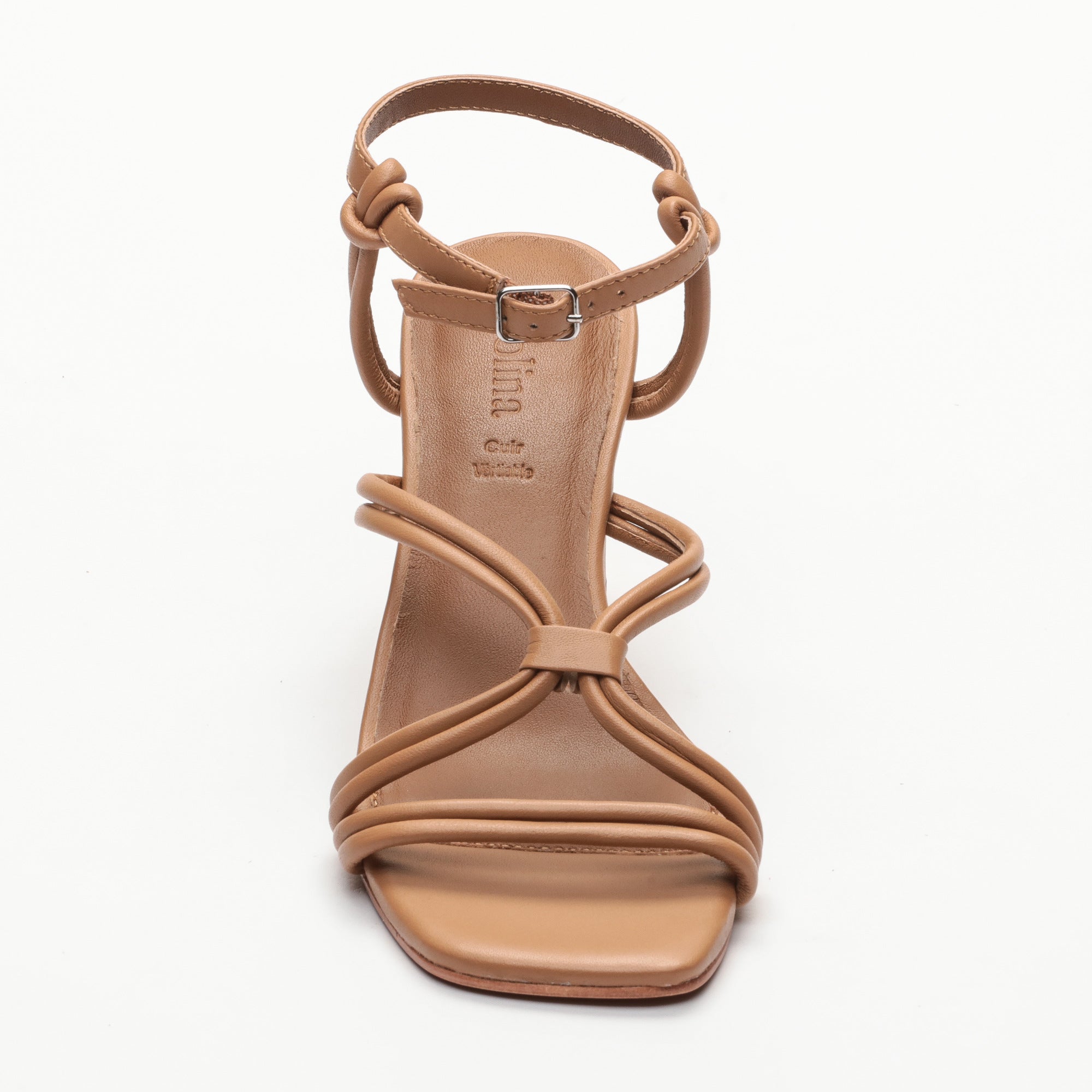 Apolina - Heeled Sandals Melissa - Brown