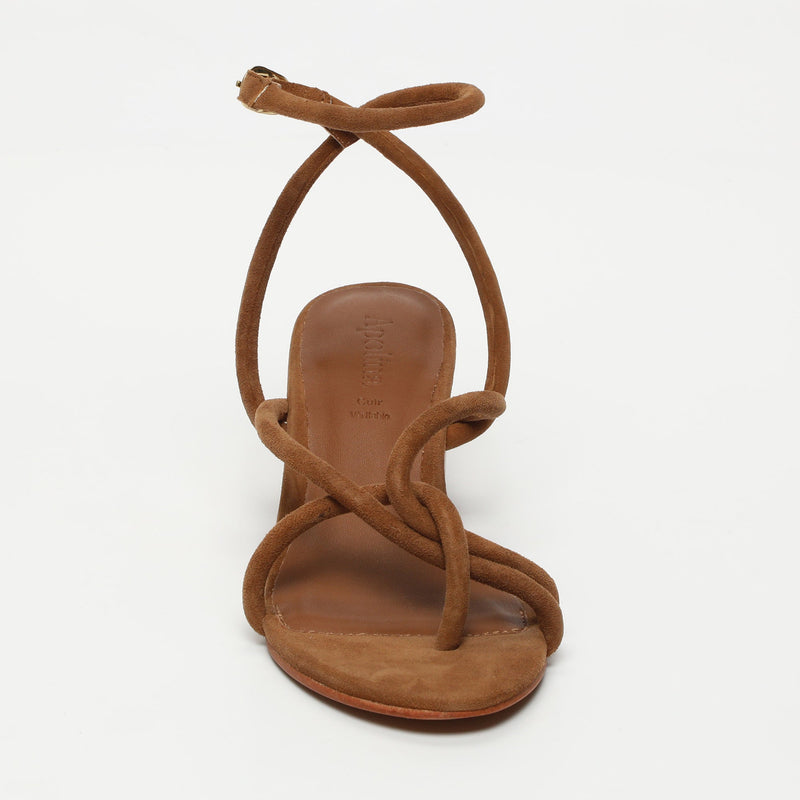 Apolina - Mina Heeled Sandals - Brown