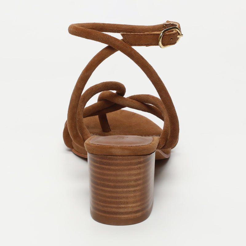 Apolina - Sandales A Talon Mina - Marron