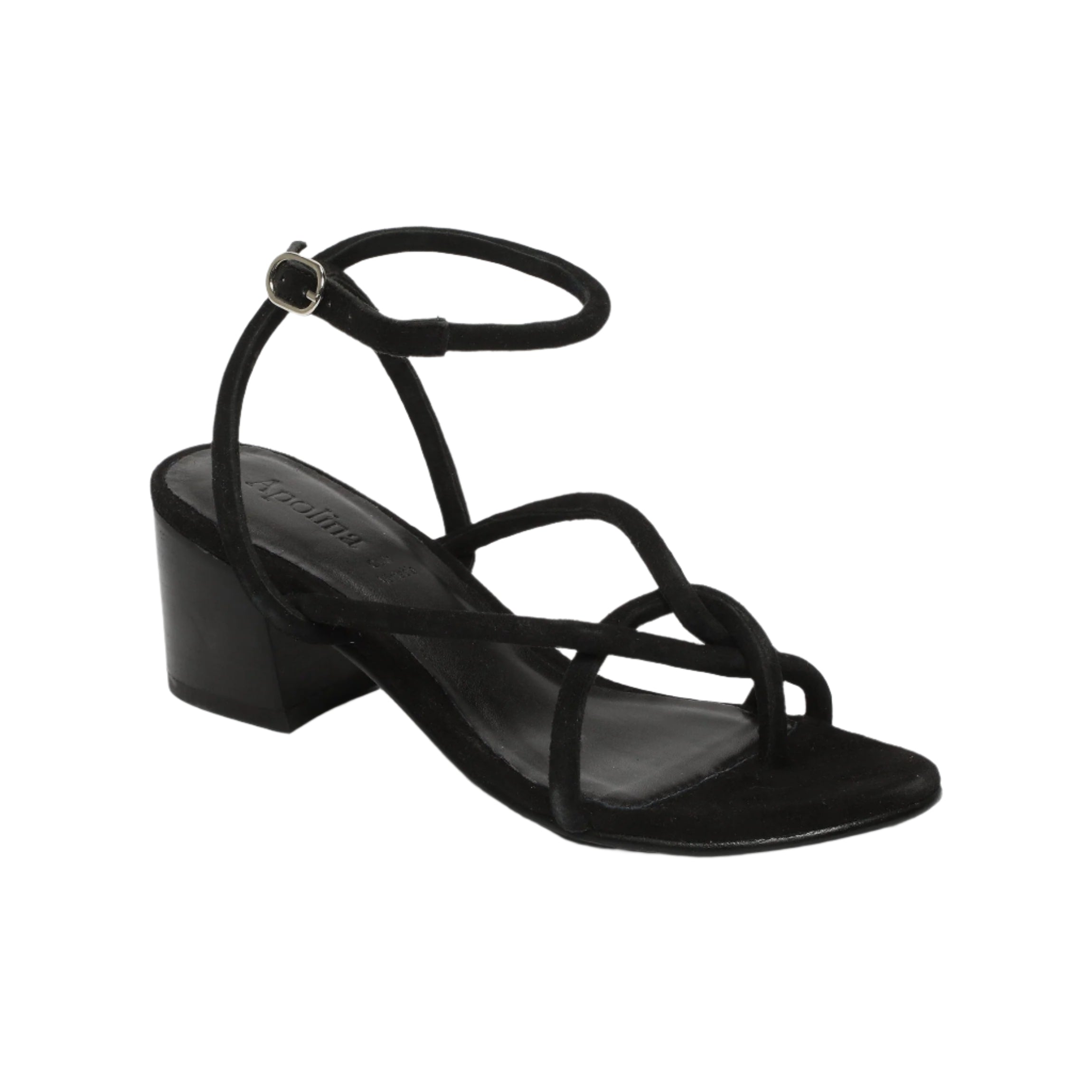 Apolina - Mina Heeled Sandals - Black