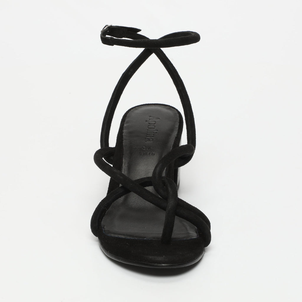 Apolina - Mina Heeled Sandals - Black