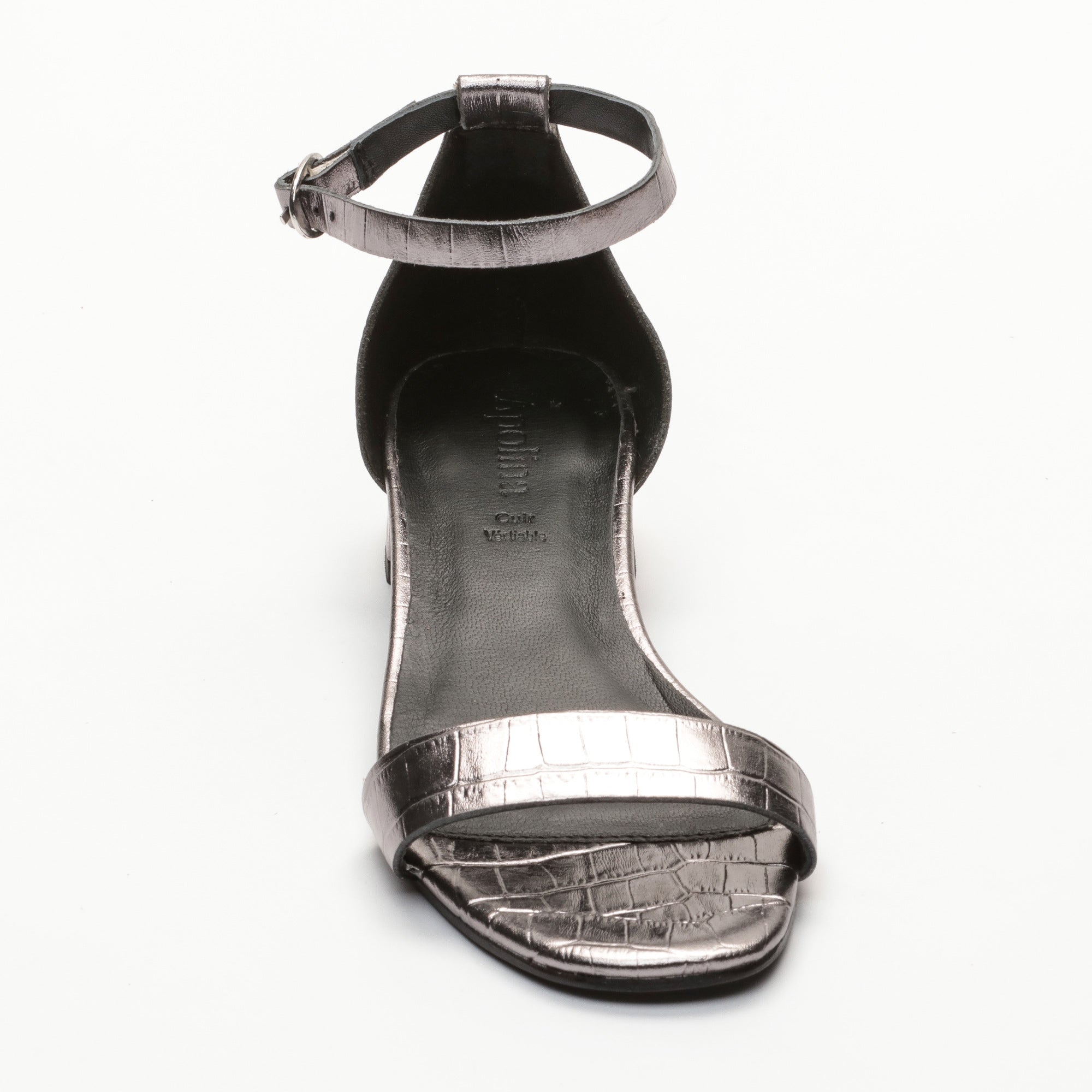 Apolina - Sandalias de tacón Anabel - Gris