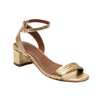 Apolina - Sandales A Talon Ely - Doré