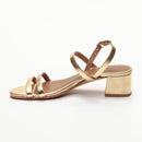 Apolina - Sandales A Talon Liam - Doré