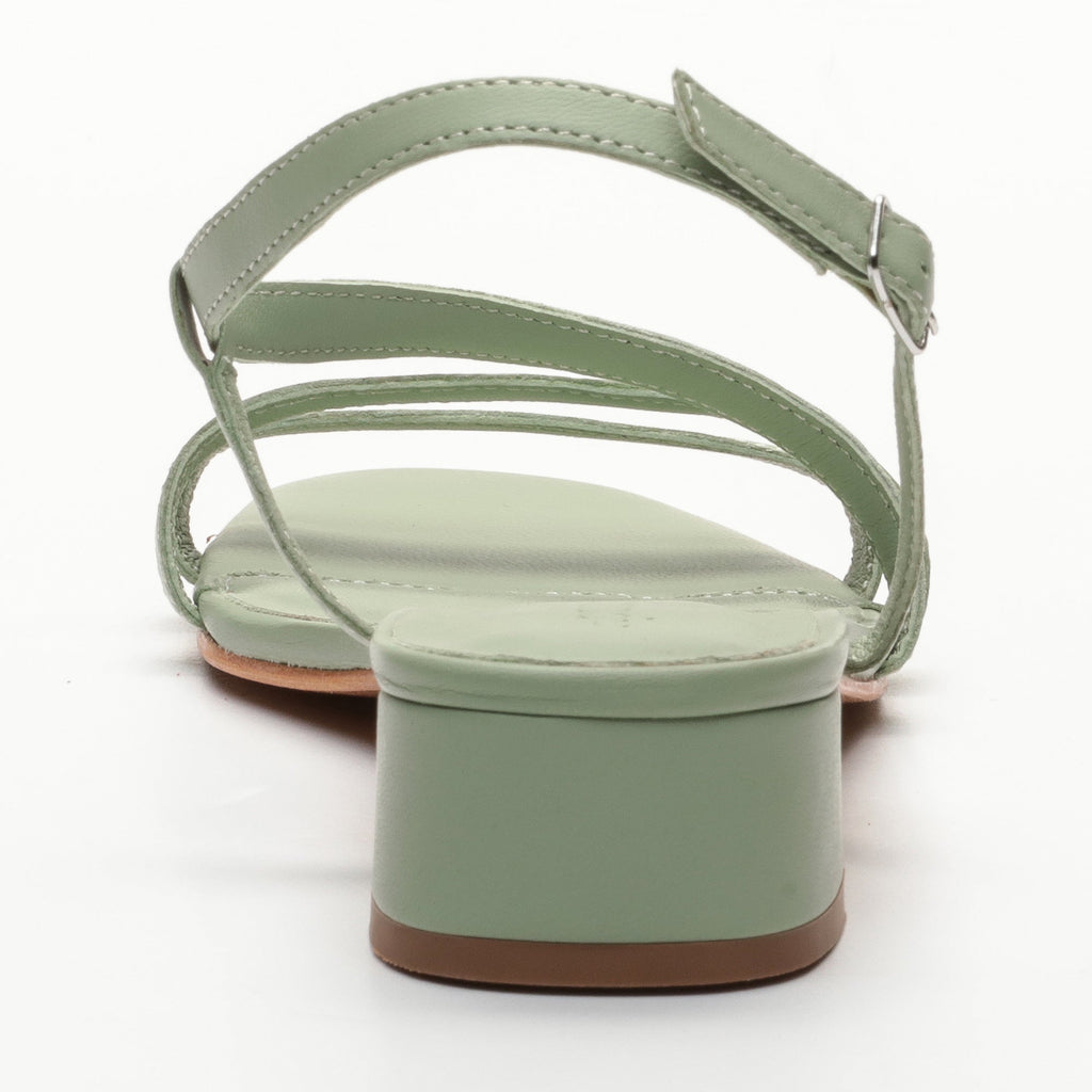 Apolina - Mirabel Heeled Sandals - Green
