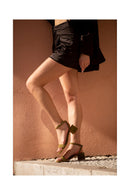 Apolina - Sandales A Talon Molly - Vert