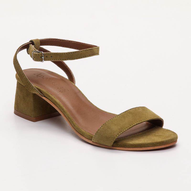 Apolina - Sandales A Talon Molly - Vert