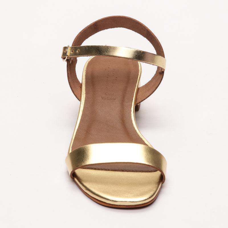 Apolina - Rachel Heeled Sandals - Gold