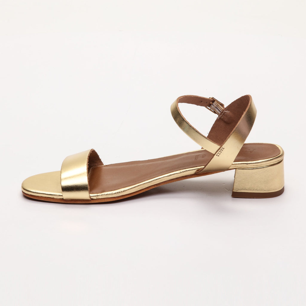 Apolina - Sandalias de tacón Rachel - Dorado