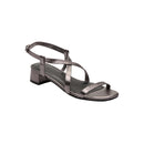 Justine Heeled Sandals - Gray