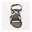 Justine Heeled Sandals - Gray