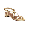 Apolina - Justine Heeled Sandals - Gold