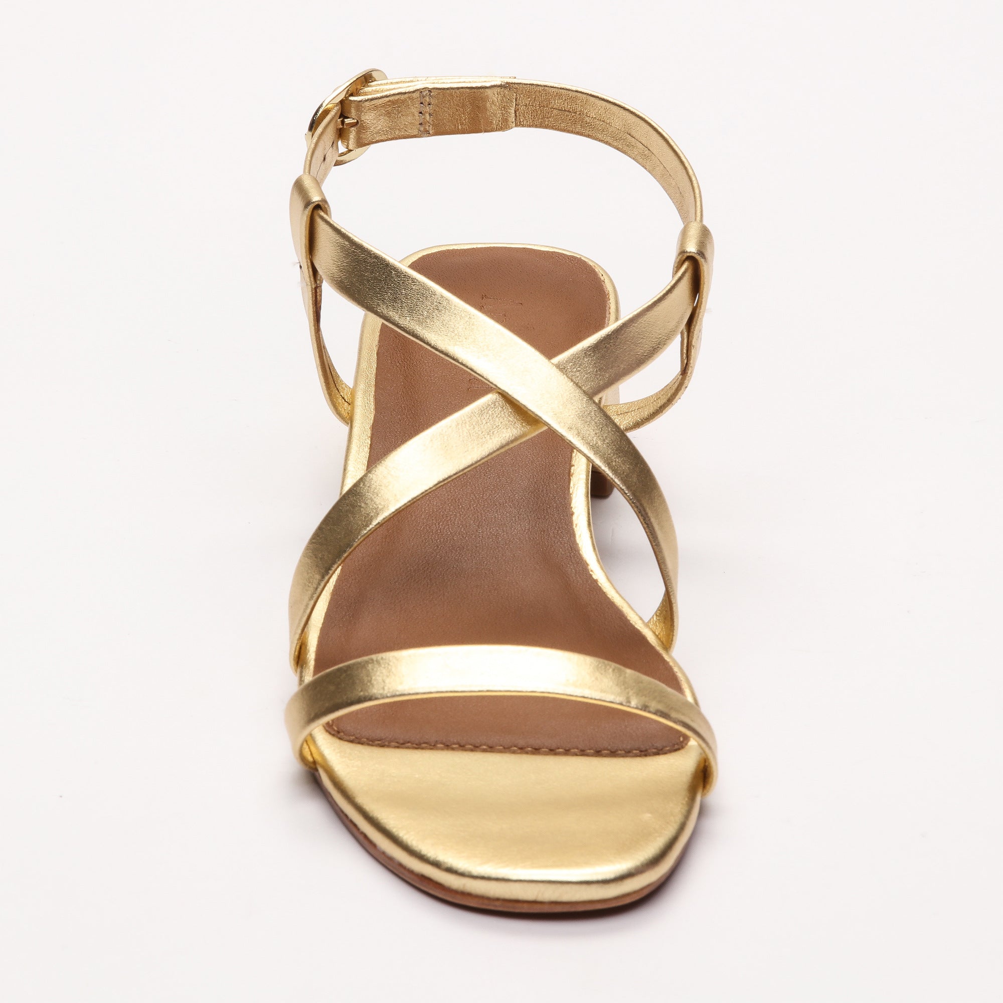 Apolina - Justine Heeled Sandals - Gold
