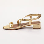 Apolina - Justine Heeled Sandals - Gold