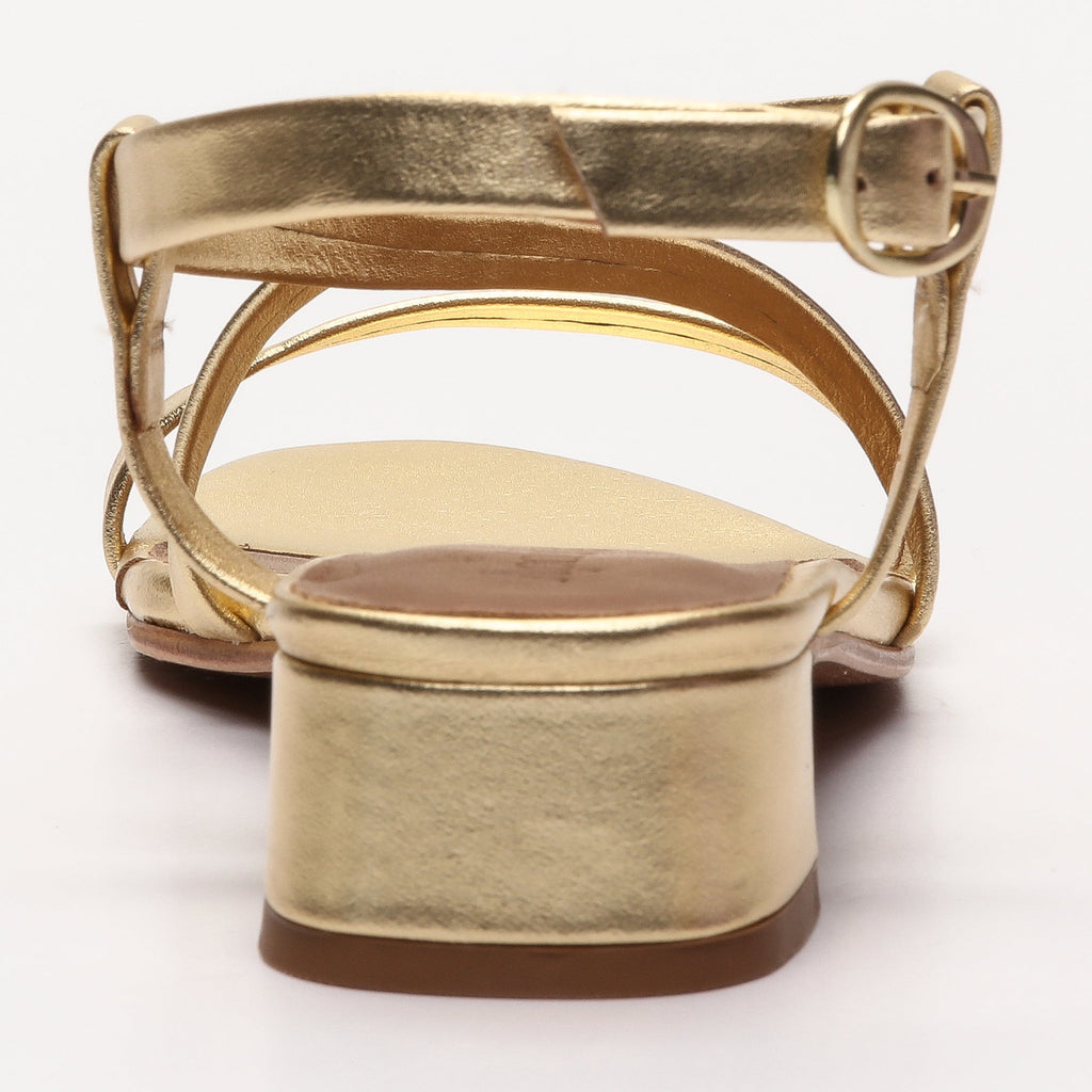 Apolina - Justine Heeled Sandals - Gold