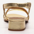 Apolina - Justine Heeled Sandals - Gold