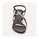 Gloria Heeled Sandals - Gray