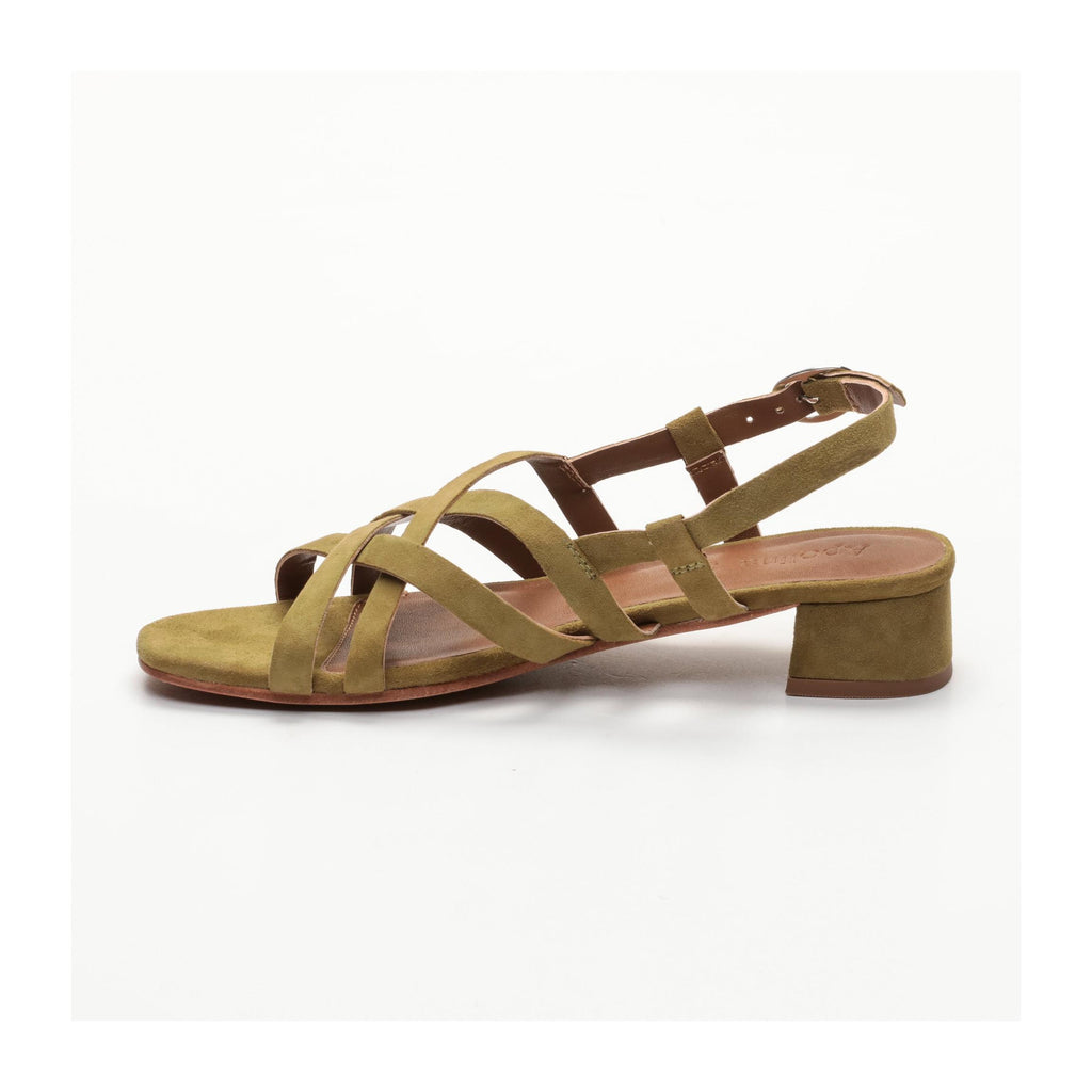 Sandalias De Tacón Doris - Verde