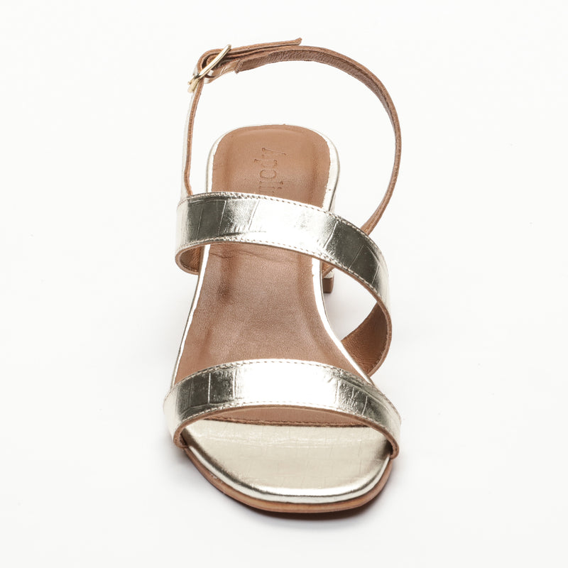 Apolina - Sandales A Talon Lou - Doré