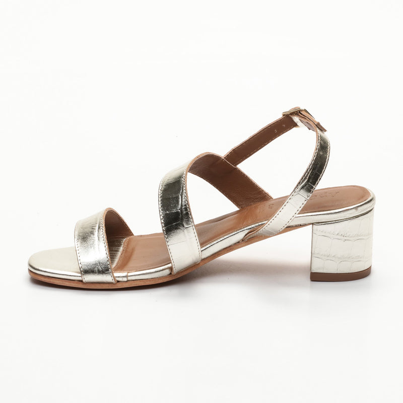 Apolina - Sandalias de tacón Lou - Dorado