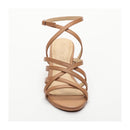 Carra Heeled Sandals - Brown