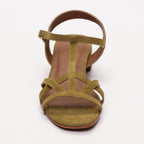 Apolina - Elina Heeled Sandals - Green