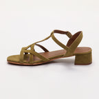 Apolina - Elina Heeled Sandals - Green