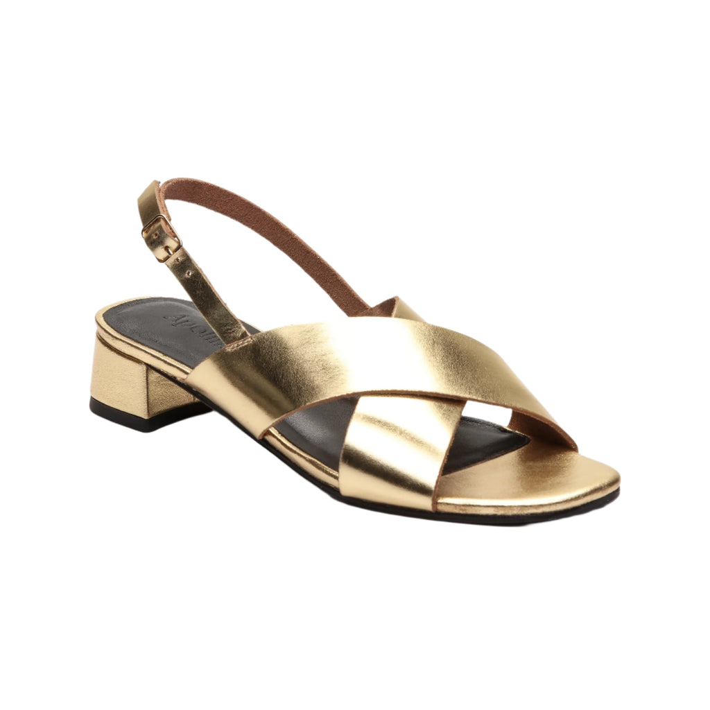 Apolina - Sandalias de tacón Lorel - Dorado