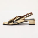 Apolina - Sandalias Tacón Lorel - Dorado