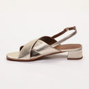 Apolina - Sandalias Tacón Lorel - Dorado
