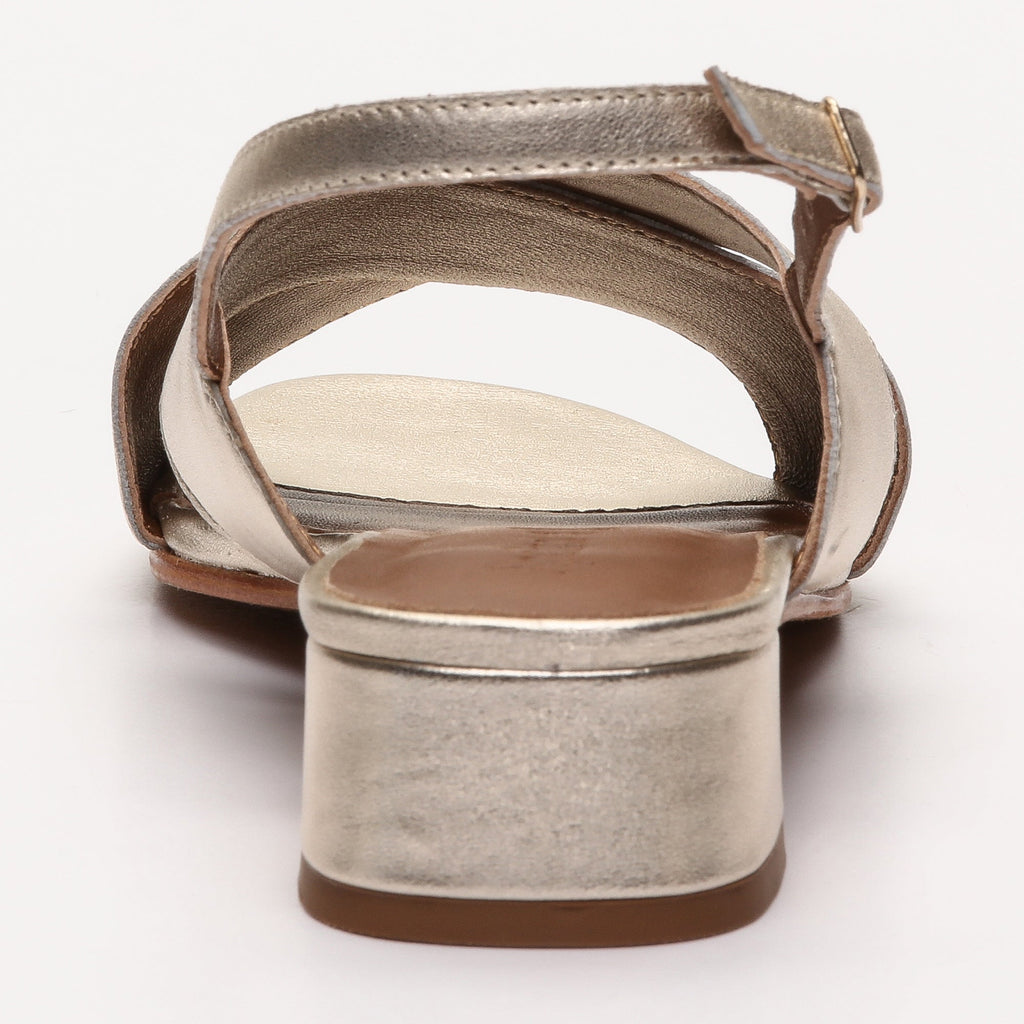 Apolina - Sandalias de tacón Lorel - Dorado