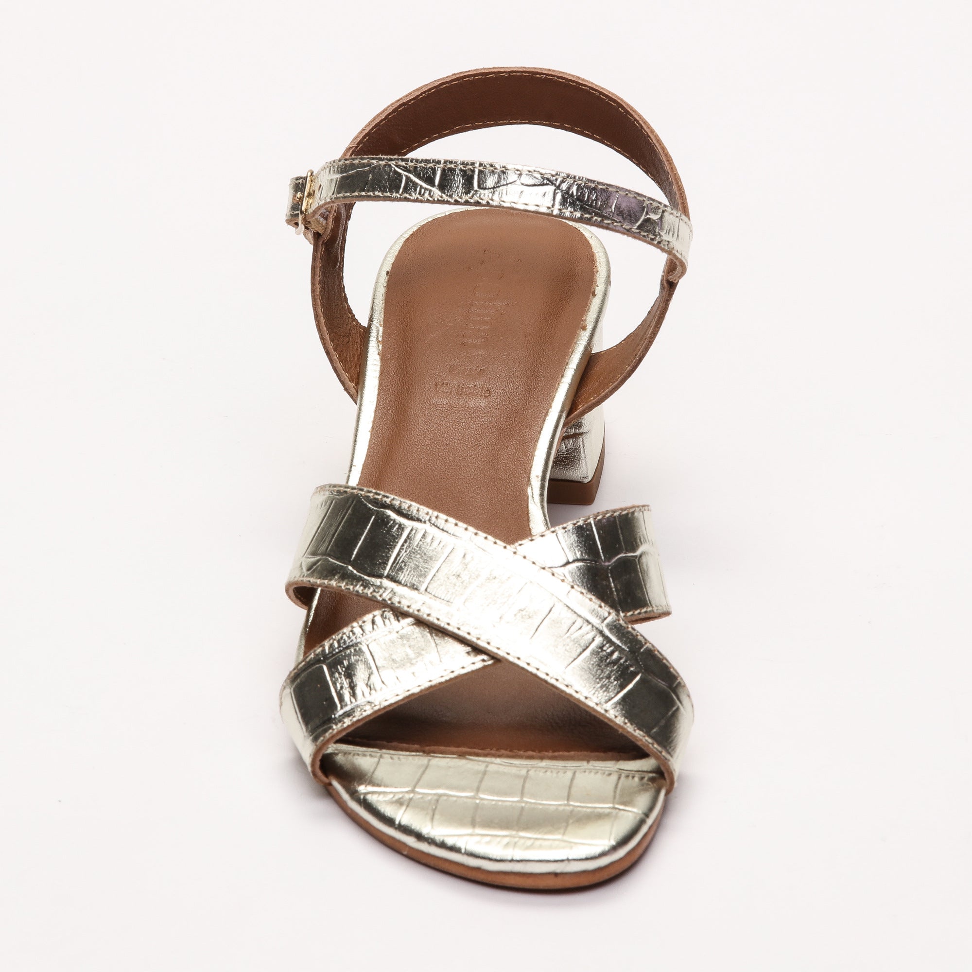 Apolina - Evy Heeled Sandals - Gold