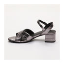 Evy Heeled Sandals - Gray