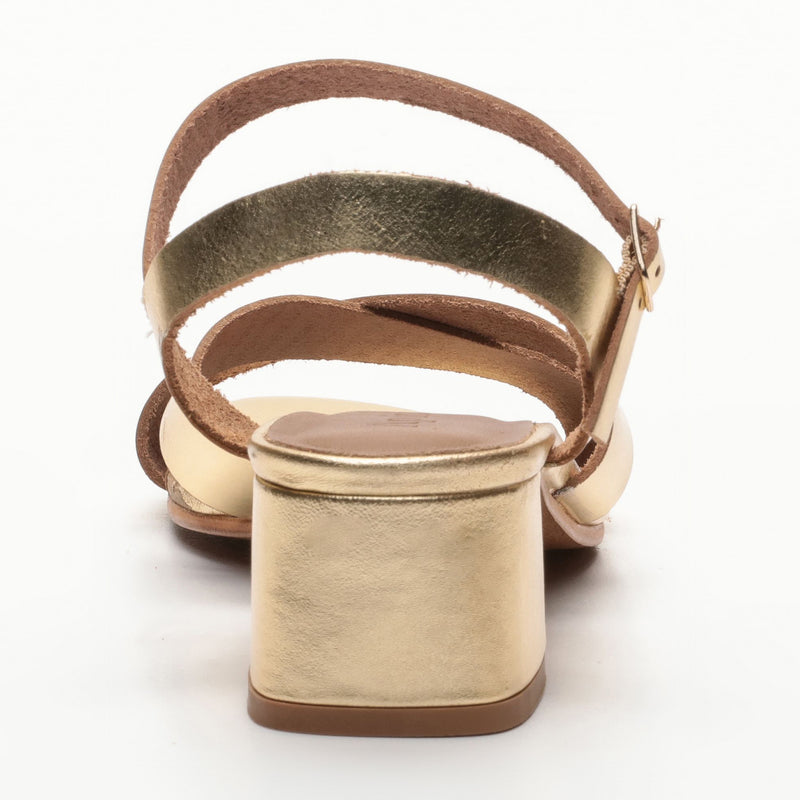 Apolina - Sandales A Talon Evy - Doré