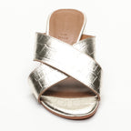 Apolina - Mules de tacón Baudi - Dorado